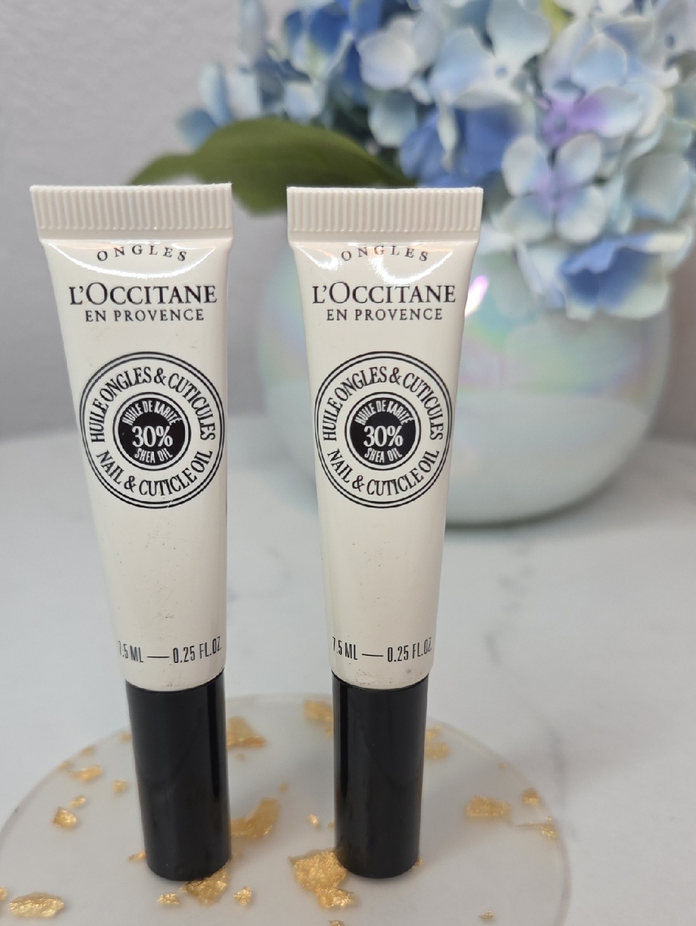 L'OCCITANE White Nail & Cuticle Oil Tubes